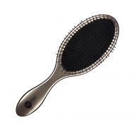 Щетка массажная для волос 100% нейлон овальная Мelon Pro, 11- рядная, 224*70мм