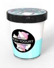 Крем-йогурт двухцветный для тела Milv "Маршмеллоу" 210г 