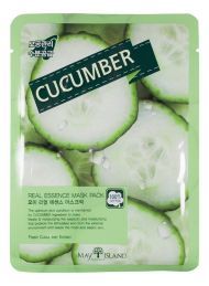 МСЛ REAL Маска для лица тканевая Real Essence Cucumber Mask Pack 25мл