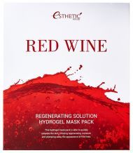 [ESTHETIC HOUSE] Гидрогел. маска д/лица RED WINE REGENERATING SOLUTION HYDROGEL MASK PACK, 1шт