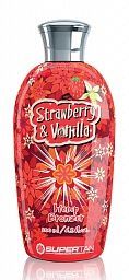 Strawberry and Vanilla (200мл) крем для загара "Super tan"