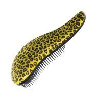 Щетка для волос и массажа кожи головы Melon Pro c многоуровневыми щетинками, леопард 186*80мм
