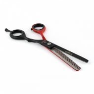 Ножницы парикмахерские филировочные Mizuka PBS-EP-32161 Black/Red (6.0") 
